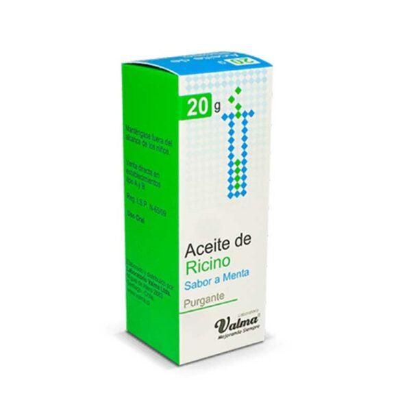 Aceite de Ricino Menta Valma 20 gramos